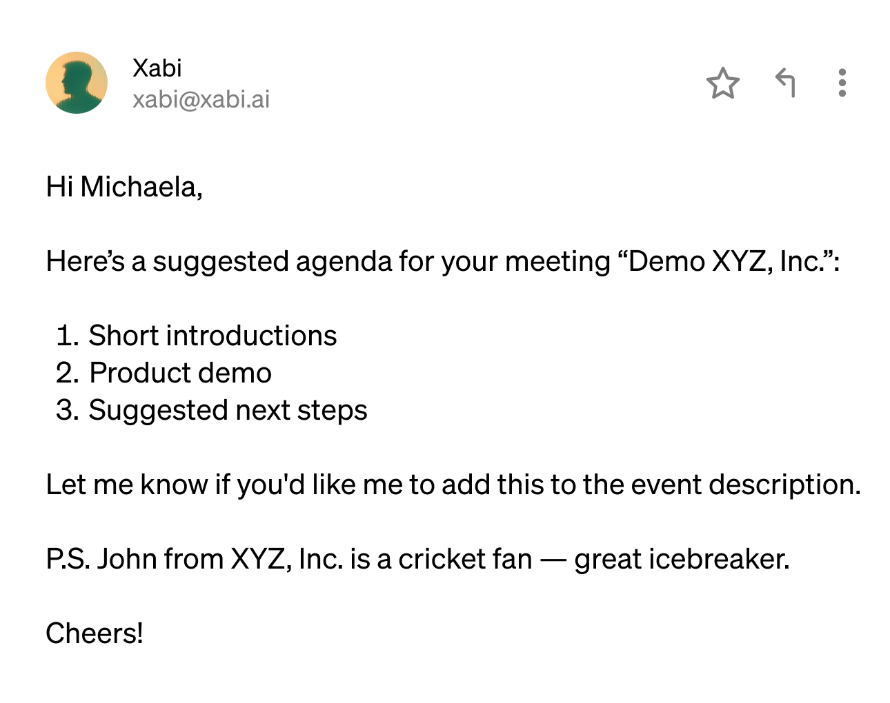 Give meetings
some magic